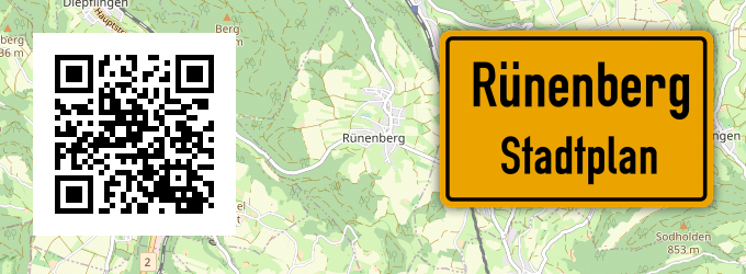 Stadtplan Rünenberg