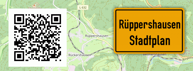 Stadtplan Rüppershausen