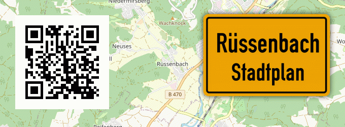 Stadtplan Rüssenbach
