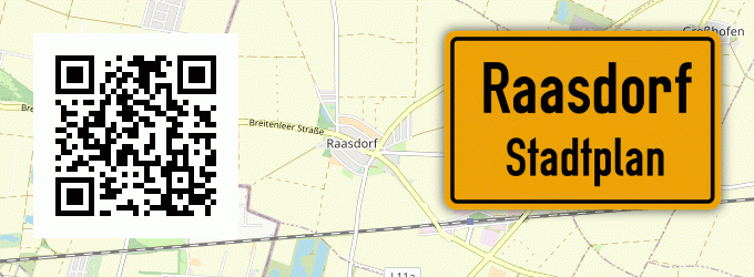 Stadtplan Raasdorf