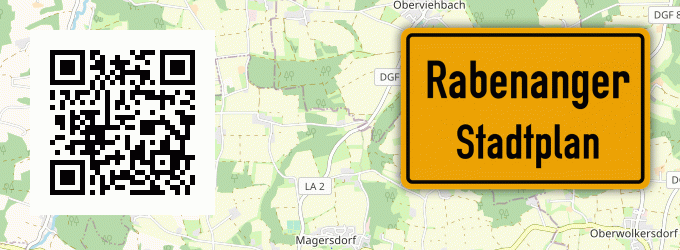 Stadtplan Rabenanger