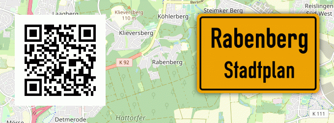 Stadtplan Rabenberg