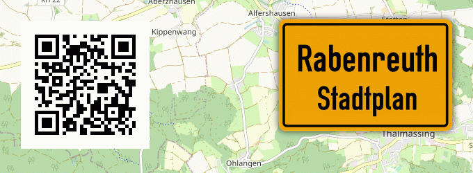 Stadtplan Rabenreuth