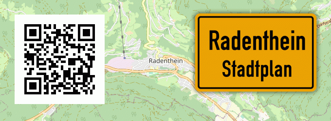 Stadtplan Radenthein