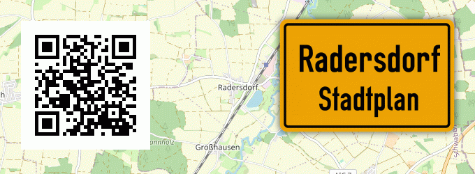 Stadtplan Radersdorf