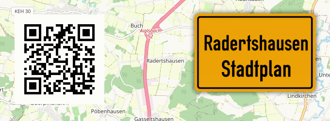 Stadtplan Radertshausen