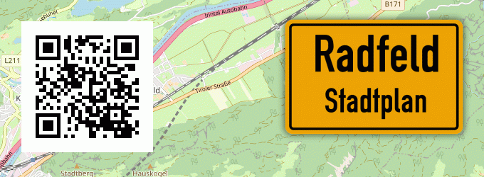 Stadtplan Radfeld