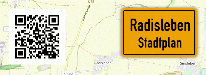 Stadtplan Radisleben