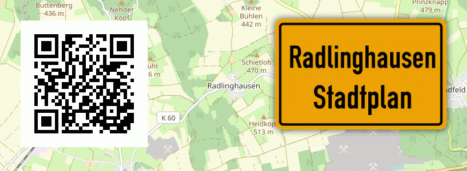 Stadtplan Radlinghausen