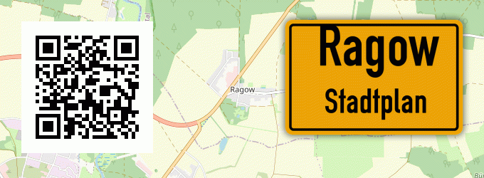 Stadtplan Ragow, Spree