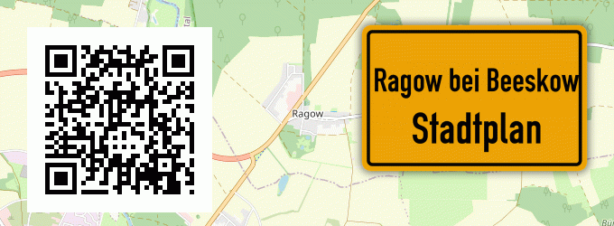 Stadtplan Ragow bei Beeskow