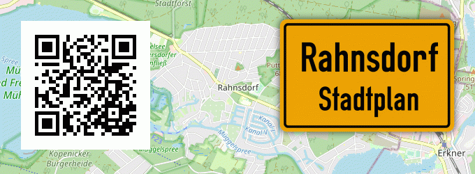 Stadtplan Rahnsdorf