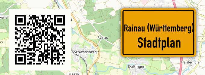 Stadtplan Rainau (Württemberg)