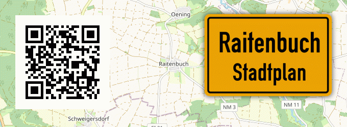 Stadtplan Raitenbuch