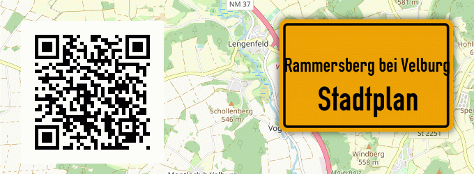 Stadtplan Rammersberg bei Velburg