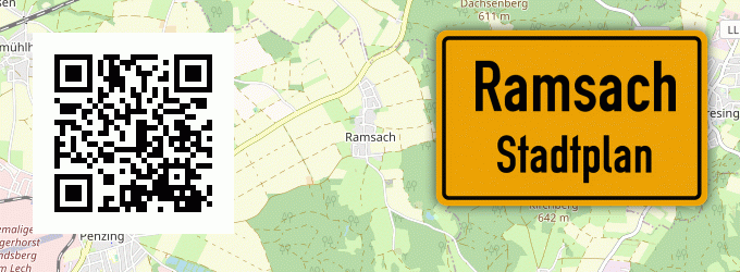 Stadtplan Ramsach