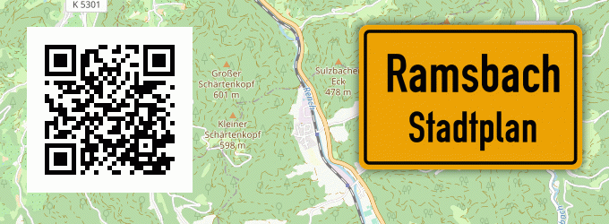 Stadtplan Ramsbach