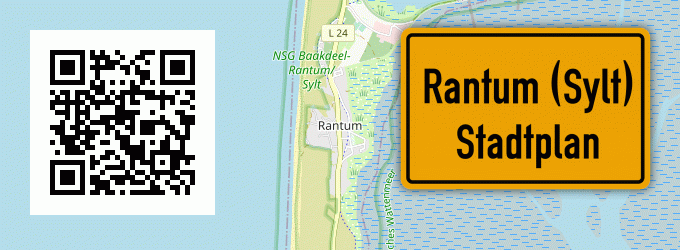 Stadtplan Rantum (Sylt)