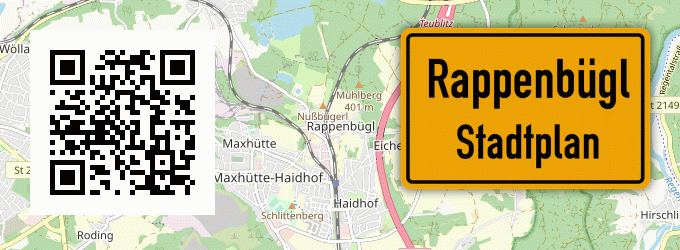 Stadtplan Rappenbügl