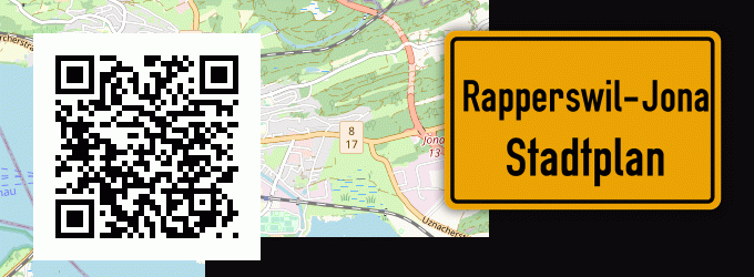 Stadtplan Rapperswil-Jona