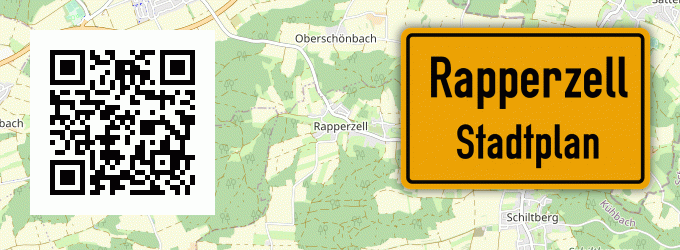 Stadtplan Rapperzell