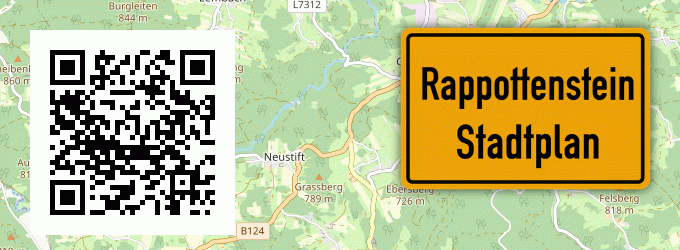 Stadtplan Rappottenstein