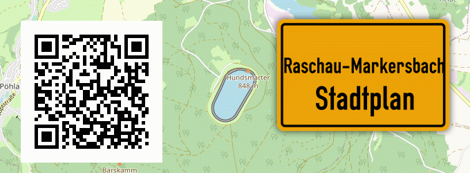 Stadtplan Raschau-Markersbach