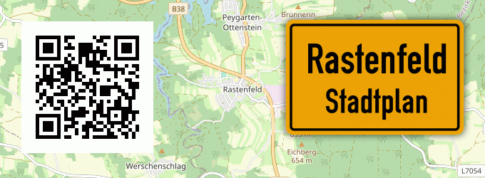 Stadtplan Rastenfeld