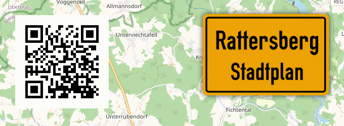 Stadtplan Rattersberg