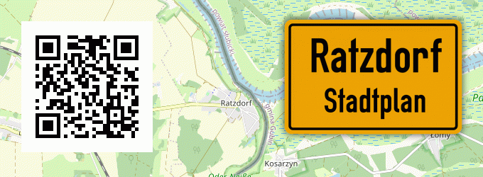 Stadtplan Ratzdorf