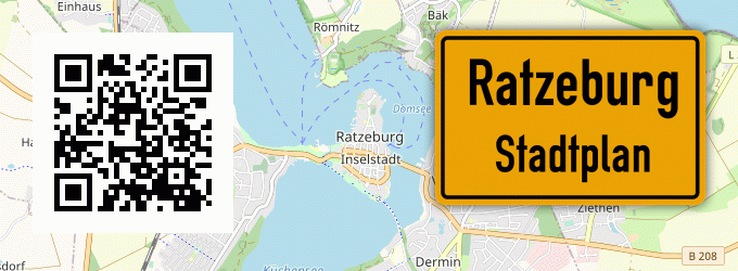 Stadtplan Ratzeburg