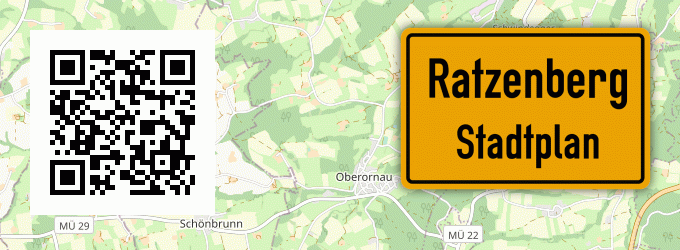 Stadtplan Ratzenberg