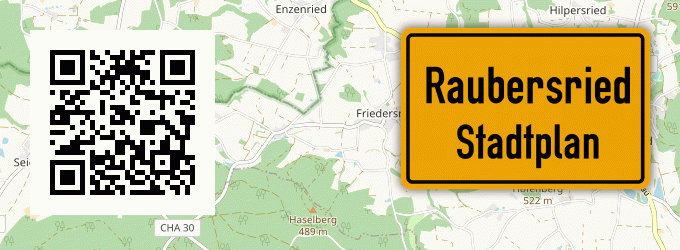 Stadtplan Raubersried