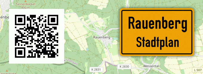 Stadtplan Rauenberg