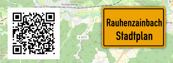 Stadtplan Rauhenzainbach