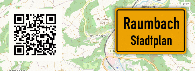 Stadtplan Raumbach