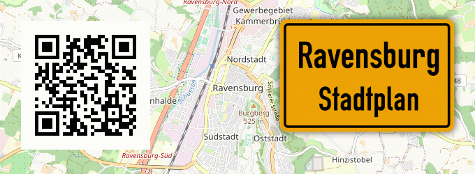 Stadtplan Ravensburg