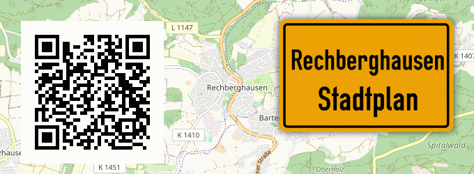 Stadtplan Rechberghausen