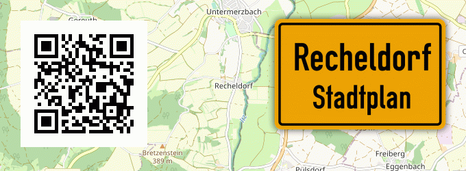 Stadtplan Recheldorf