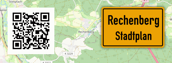 Stadtplan Rechenberg