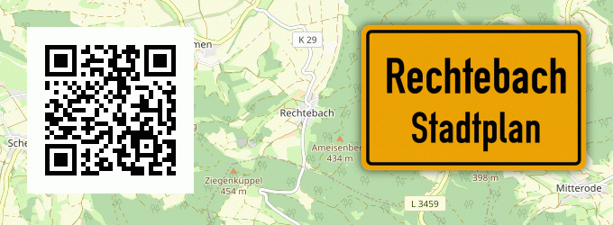 Stadtplan Rechtebach