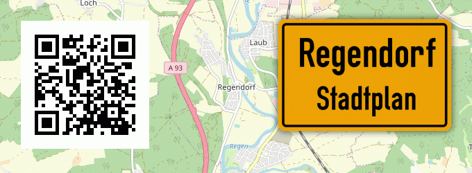 Stadtplan Regendorf
