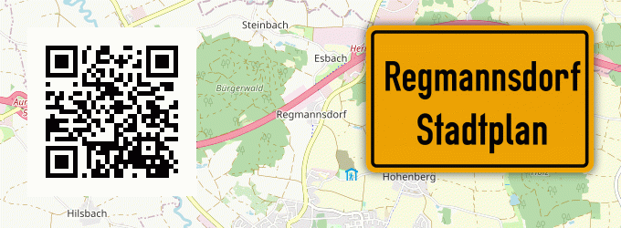 Stadtplan Regmannsdorf