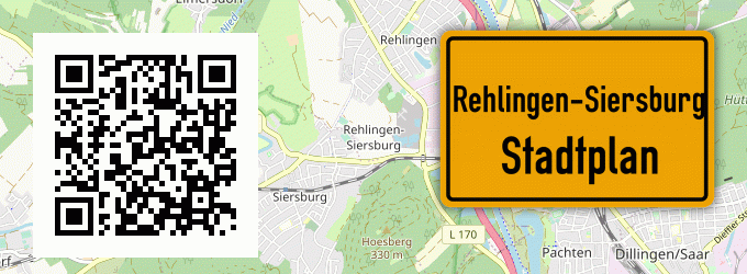Stadtplan Rehlingen-Siersburg