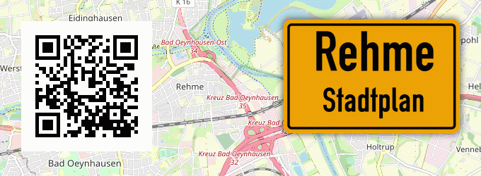 Stadtplan Rehme