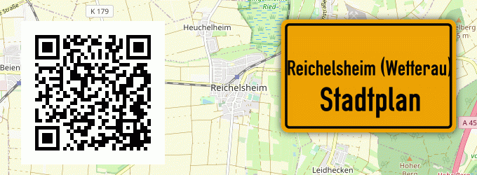 Stadtplan Reichelsheim (Wetterau)
