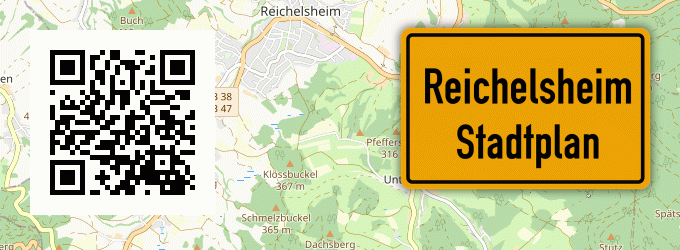 Stadtplan Reichelsheim