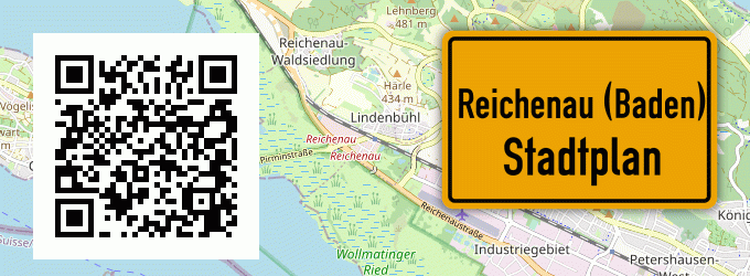 Stadtplan Reichenau (Baden)