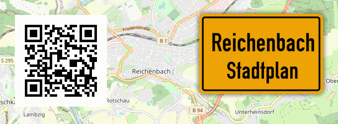 Stadtplan Reichenbach, Kreis Birkenfeld