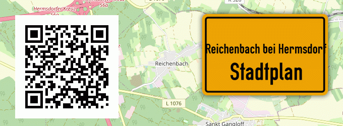 Stadtplan Reichenbach bei Hermsdorf